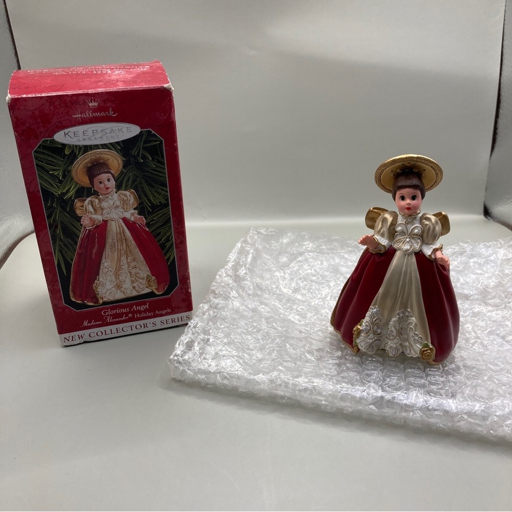 Vtg Hallmark Keepsake Ornament 1998 Glorious Angel Alexander Holiday Angels #1